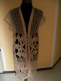maxi maglia fatto  all 'uncinetto